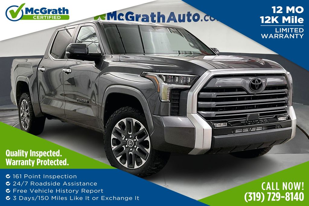 Magnetic Gray Metallic 2024 Toyota Tundra Pickup Truck Four-Wheel Drive Automatic