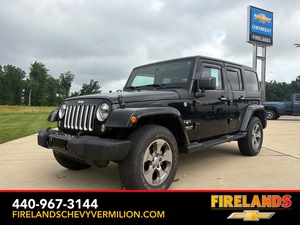Black Clearcoat 2017 Jeep Wrangler SUV / Crossover Four-Wheel Drive 5-Speed Automatic