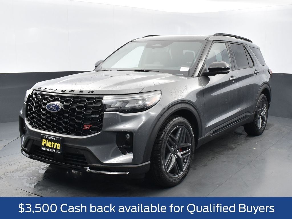 Gray Metallic 2026 Ford Explorer ST AWD SUV / Crossover All-Wheel Drive Automatic