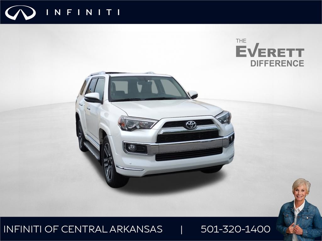 White (Blizzard Pearl) 2017 Toyota 4Runner Limited SUV / Crossover 4X2 5-Speed Automatic Overdrive
