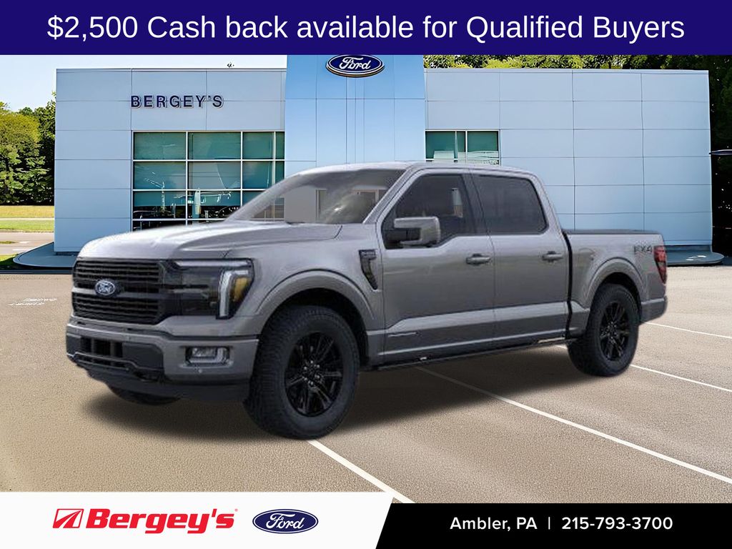 Carbonized Gray Metallic 2026 Ford F-150 Pickup Truck Four-Wheel Drive Automatic