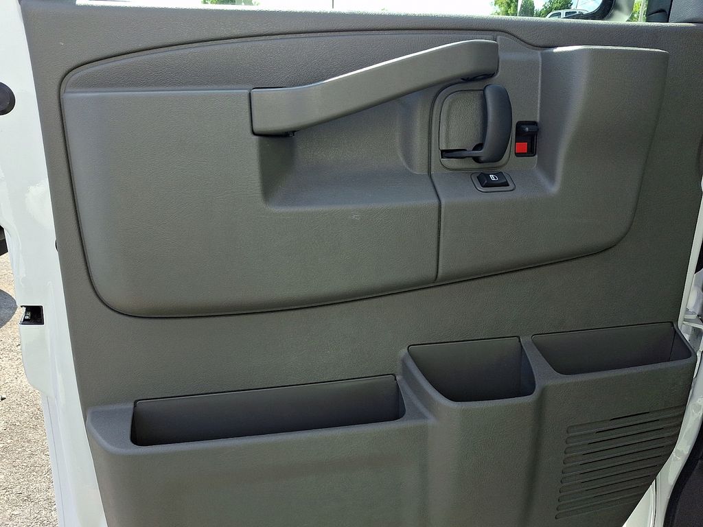 2026 Chevrolet Express 3500 Work Van White at Klick Lewis Buick Chevrolet