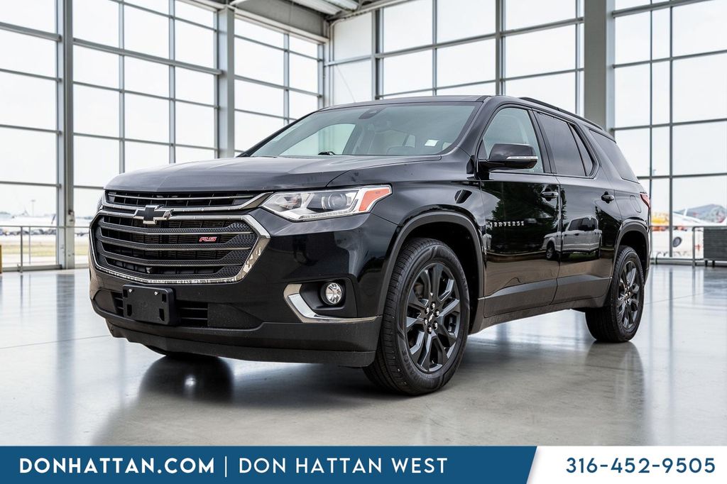 Mosaic Black Metallic 2020 Chevrolet Traverse SUV / Crossover Four-Wheel Drive 9-Speed Automatic