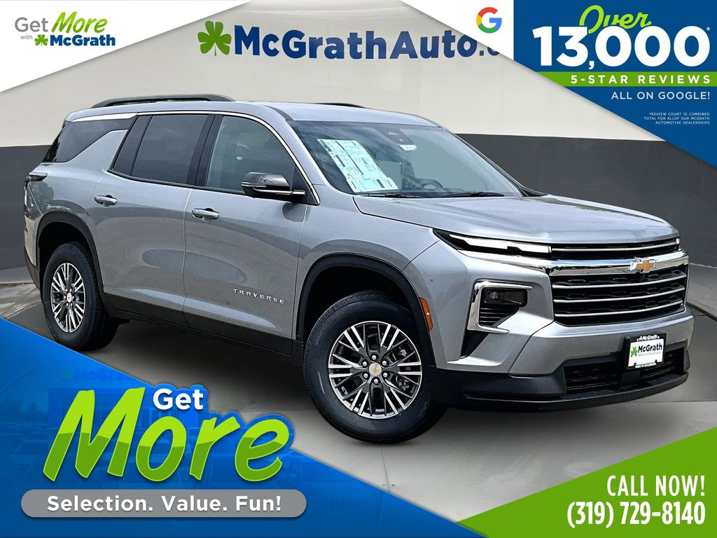Sterling Gray Metallic 2026 Chevrolet Traverse SUV / Crossover Four-Wheel Drive 8-Speed Automatic