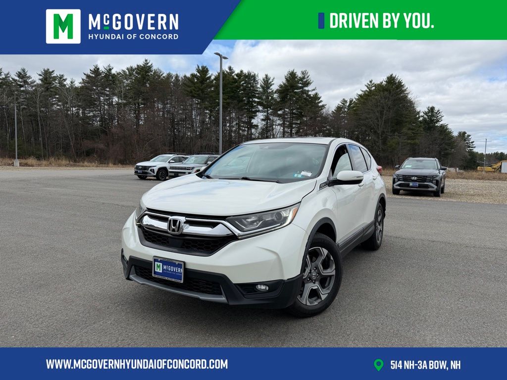 White 2017 Honda CR-V EX-L AWD SUV / Crossover All-Wheel Drive Continuously Variable Transmission