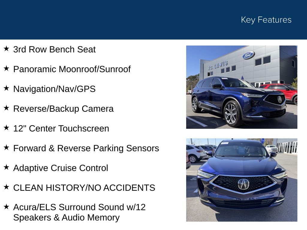2023 Acura MDX w/Tech