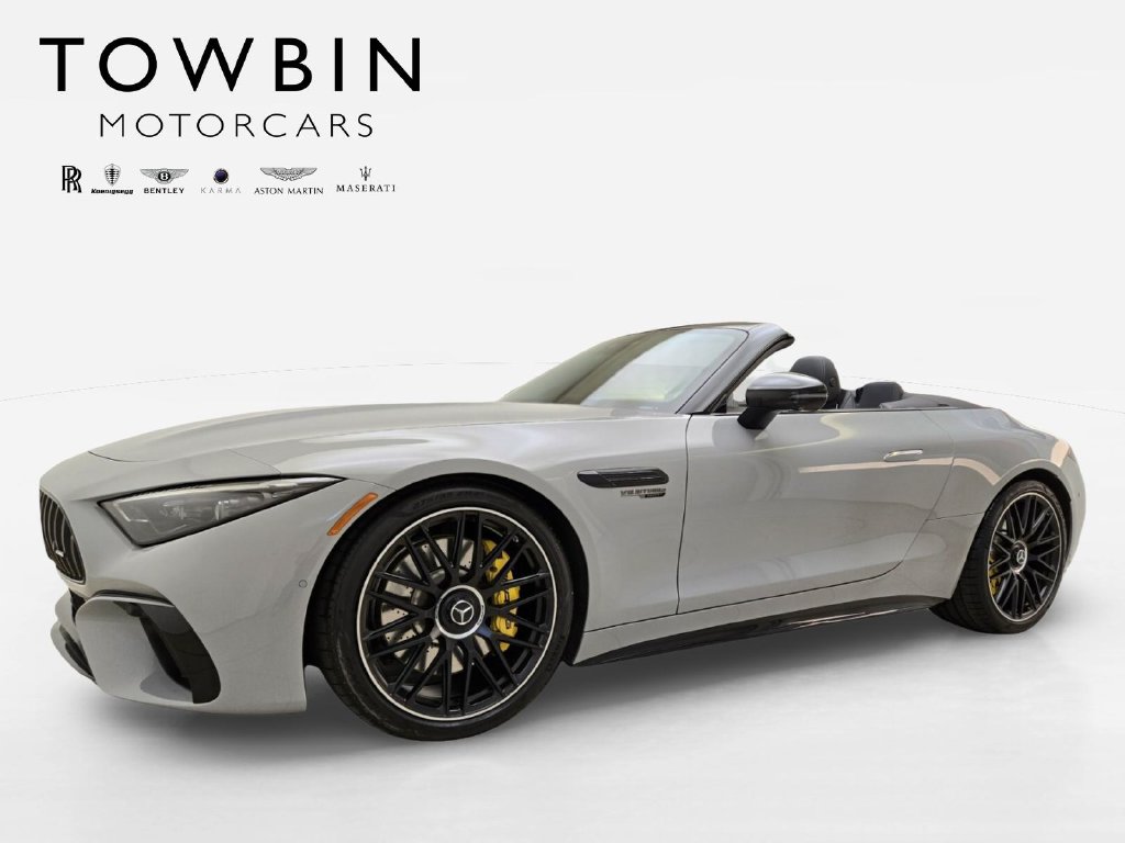 Gray 2022 Mercedes-Benz SL-Class Convertible All-Wheel Drive 9-Speed Automatic