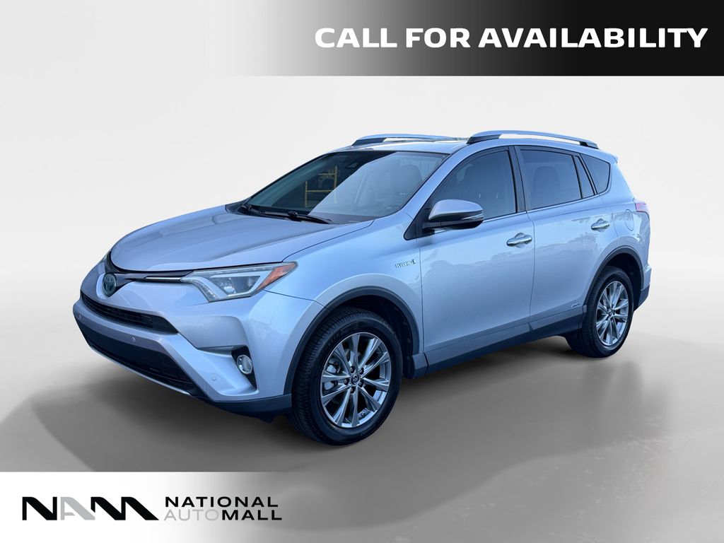 Classic Silver Metallic 2016 Toyota RAV4 Hybrid SUV / Crossover All-Wheel Drive Continuously Variable Transmission