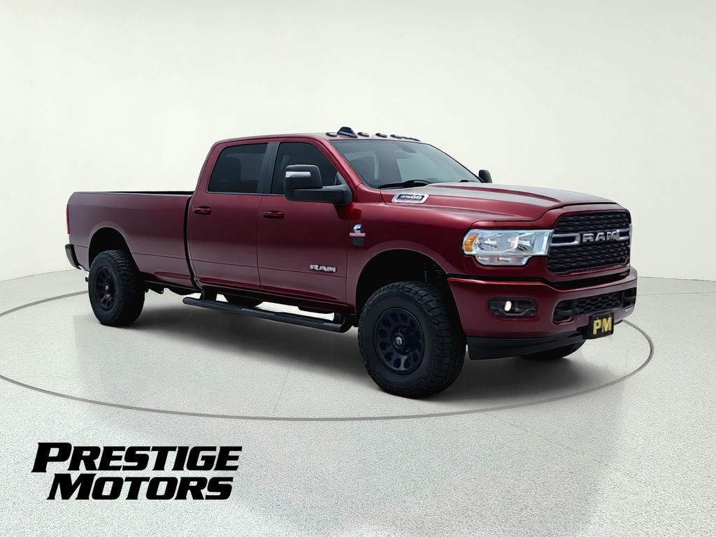 Delmonico Red Pearlcoat 2024 RAM 3500 Pickup Truck Four-Wheel Drive 6-Speed Automatic