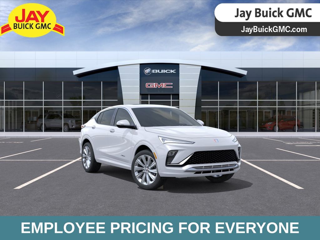 White Frost 2026 Buick Envista SUV / Crossover Front-Wheel Drive 6-Speed Automatic