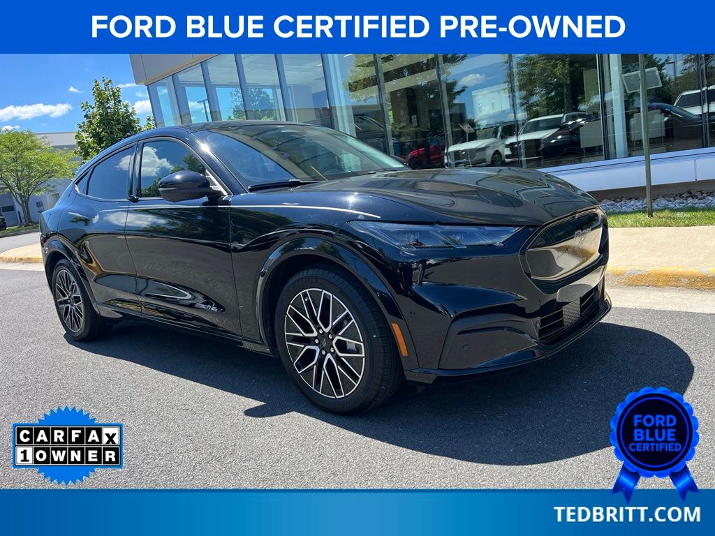 Shadow Black 2024 Ford Mustang Mach-E SUV / Crossover All-Wheel Drive Automatic
