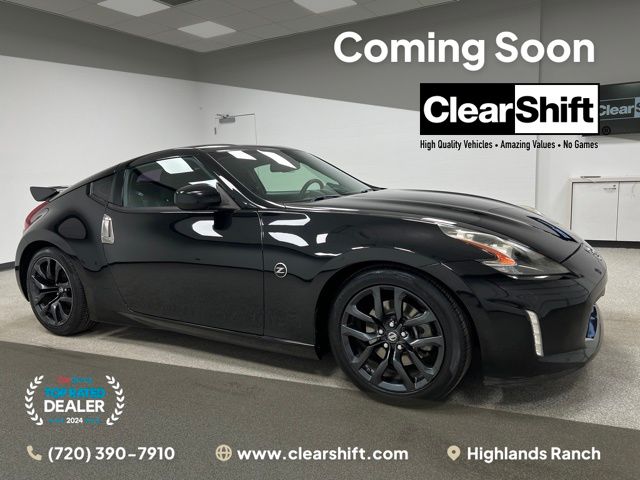Gray (Magnetic Black Metallic) 2019 Nissan 370Z RWD Coupe Rear-Wheel Drive 7-Speed Automatic