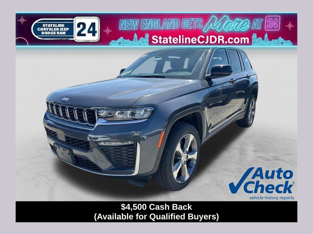 Gray Metallic 2026 Jeep Grand Cherokee SUV / Crossover Four-Wheel Drive 8-Speed Automatic