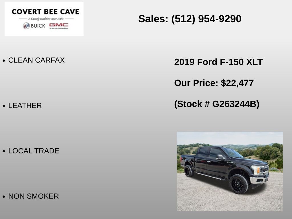 Used Car 2019 Ford F-150  Xlt For Sale Under $25,000 In Austin, Texas