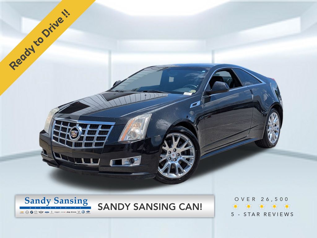 Black Diamond Tricoat 2014 Cadillac CTS Coupe 3.6L Performance RWD Coupe Rear-Wheel Drive 6-Speed Automatic