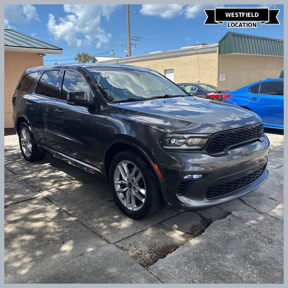 Granite Clearcoat 2021 Dodge Durango GT Plus RWD SUV / Crossover Rear-Wheel Drive 8-Speed Automatic