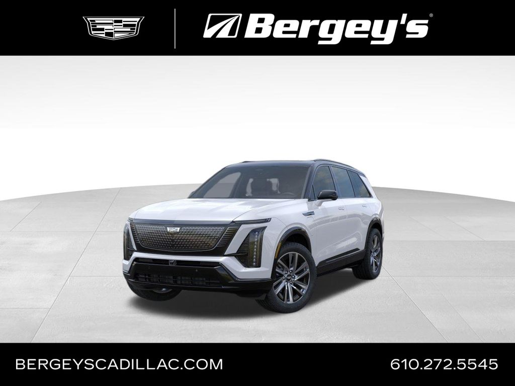 Vibrant White Tricoat 2027 Cadillac VISTIQ SUV / Crossover All-Wheel Drive 1-Speed Automatic