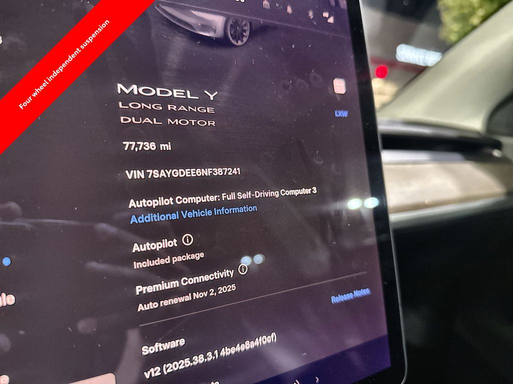 Used 2022 Tesla Model Y SUV