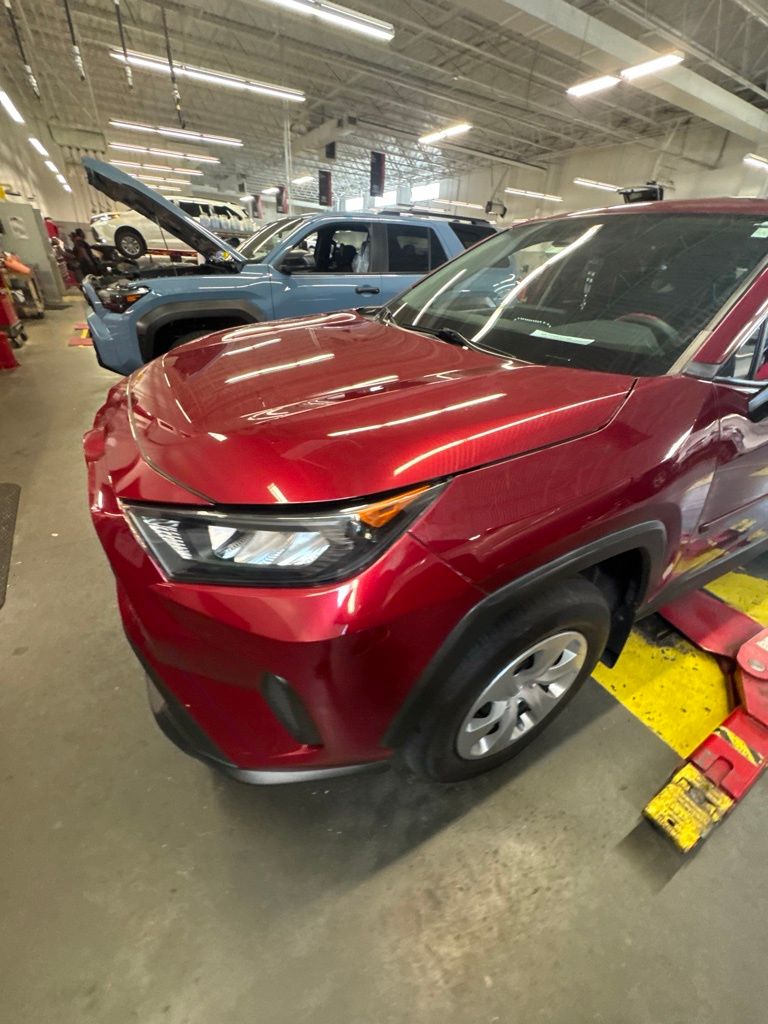 Red (Ruby Flare Pearl) 2022 Toyota RAV4 SUV / Crossover All-Wheel Drive 8-Speed Automatic
