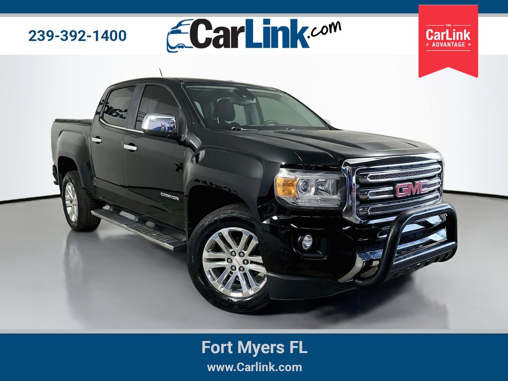 Onyx Black 2016 GMC Canyon Pickup Truck 4X2 6-Speed Automatic
