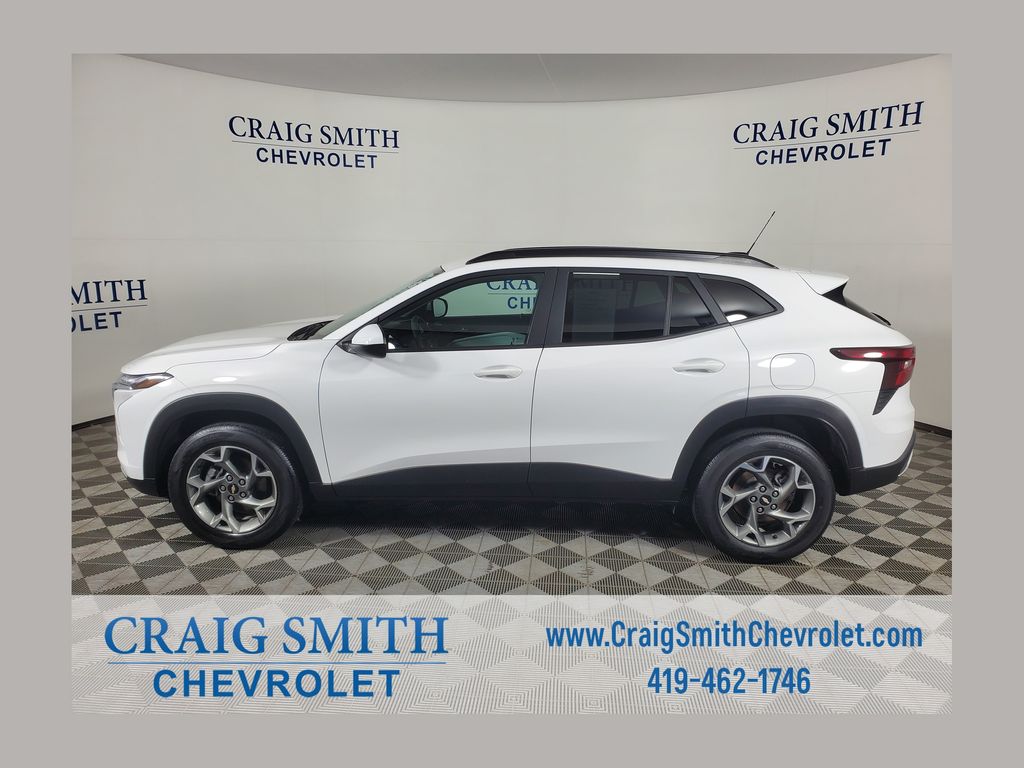 Summit White 2024 Chevrolet Trax SUV / Crossover Front-Wheel Drive 6-Speed Automatic