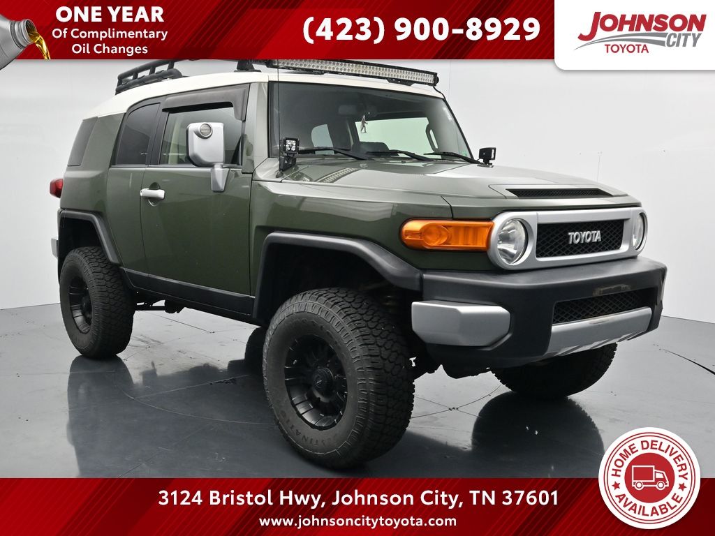 Army Green 2012 Toyota FJ Cruiser SUV / Crossover Four-Wheel Drive 5-Speed Automatic