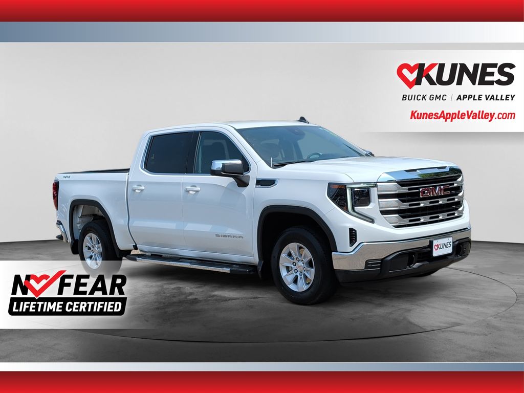 Summit White 2023 GMC Sierra 1500 Pickup Truck Four-Wheel Drive 8-Speed Automatic