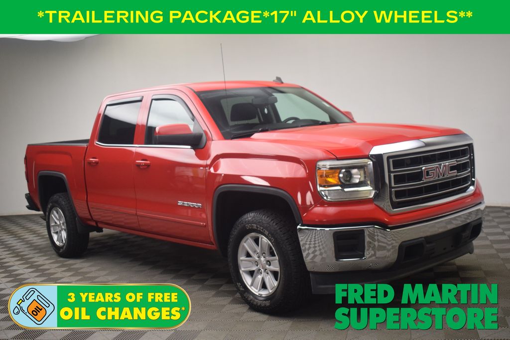 Fire Red 2014 GMC Sierra 1500 Pickup Truck 4X2 6-Speed Automatic Overdrive