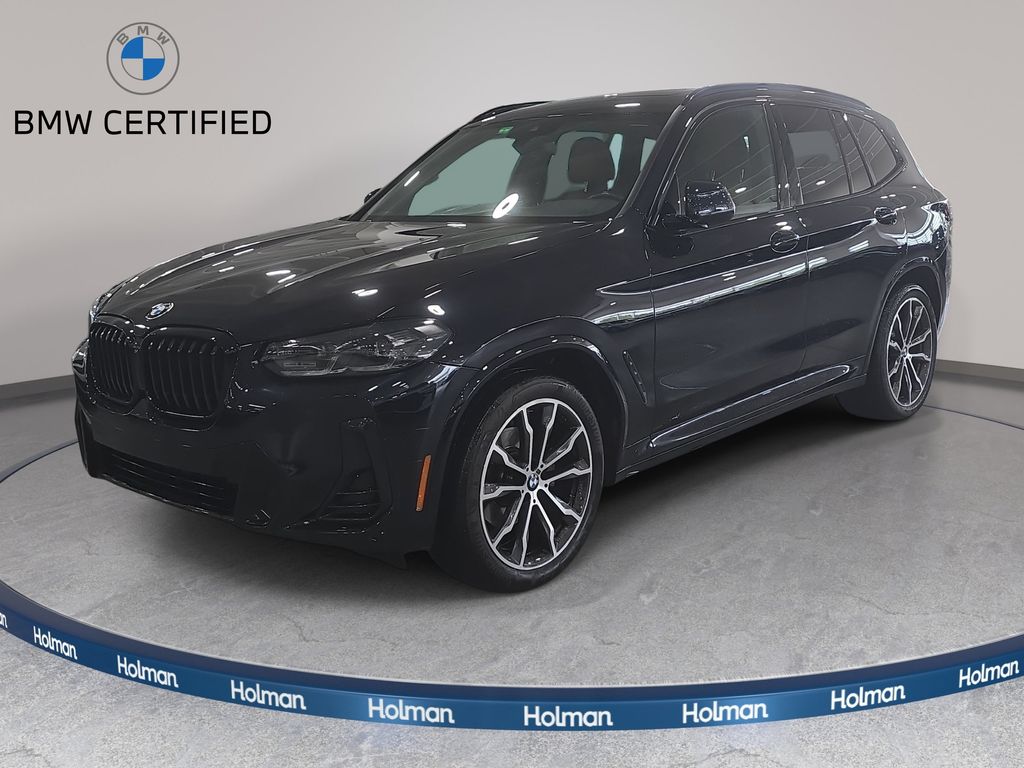 Carbon Black Metallic 2024 BMW X3 SUV / Crossover Rear-Wheel Drive 8-Speed Automatic