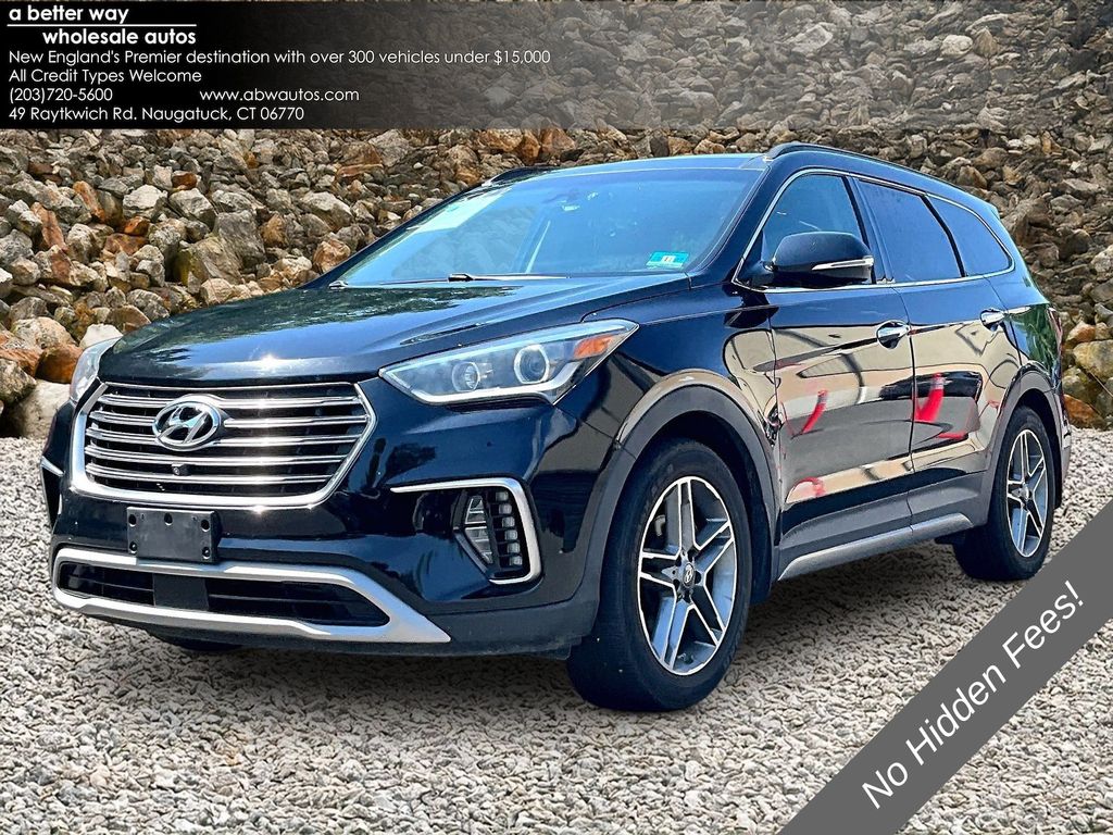 Becketts Black 2018 Hyundai Santa Fe Limited Ultimate AWD SUV / Crossover All-Wheel Drive 6-Speed Automatic