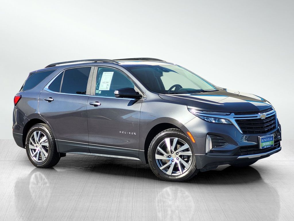 Iron Gray 2022 Chevrolet Equinox SUV / Crossover Four-Wheel Drive 6-Speed Automatic Overdrive