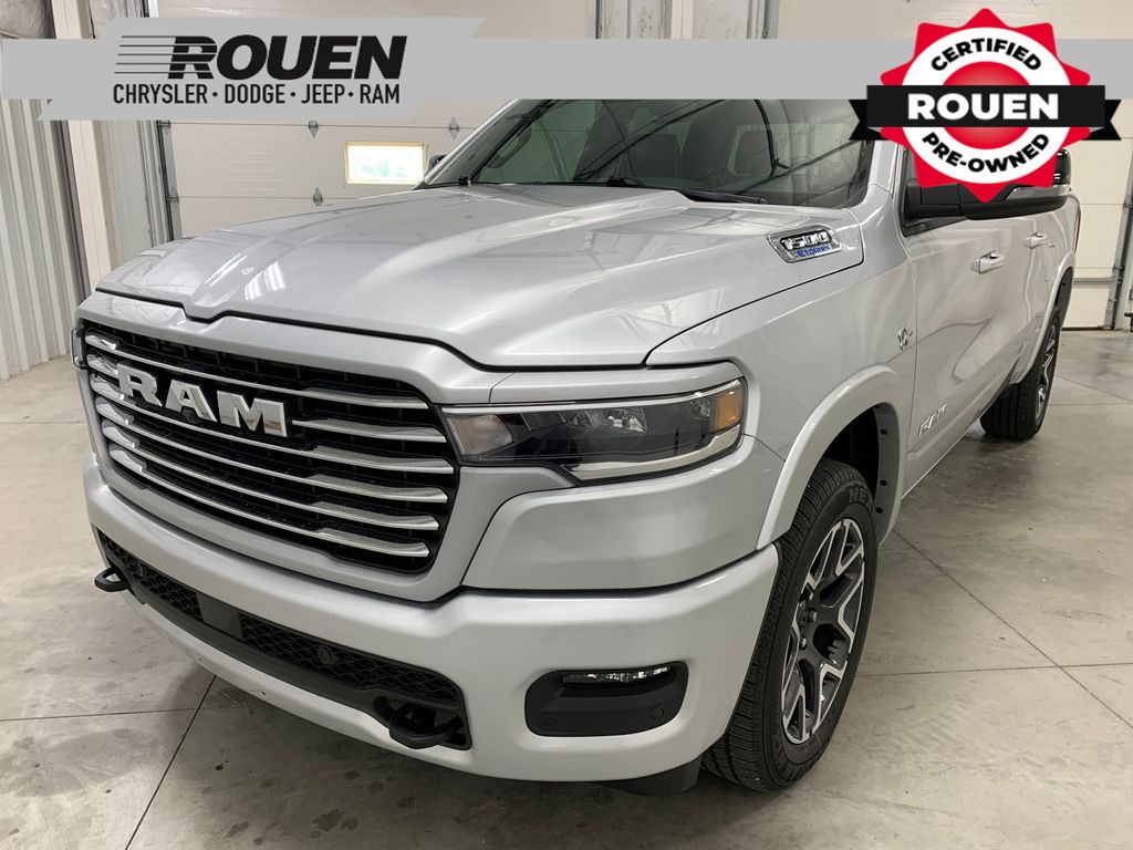 Silver Zynith 2026 RAM 1500 Pickup Truck Four-Wheel Drive 8-Speed Automatic