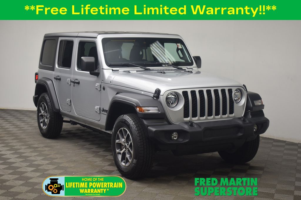 used 2024 Jeep Wrangler car, priced at $33,800