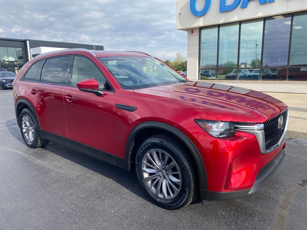 Soul Red Crystal Metallic 2024 Mazda CX-90 3.3 Turbo Preferred Plus AWD SUV / Crossover All-Wheel Drive 8-Speed Automatic
