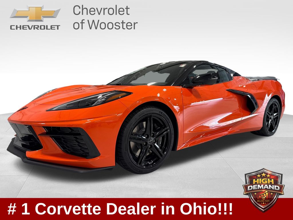Sebring Orange Tintcoat 2026 Chevrolet Corvette Stingray 3LT Convertible RWD Convertible Rear-Wheel Drive 8-Speed Dual Clutch