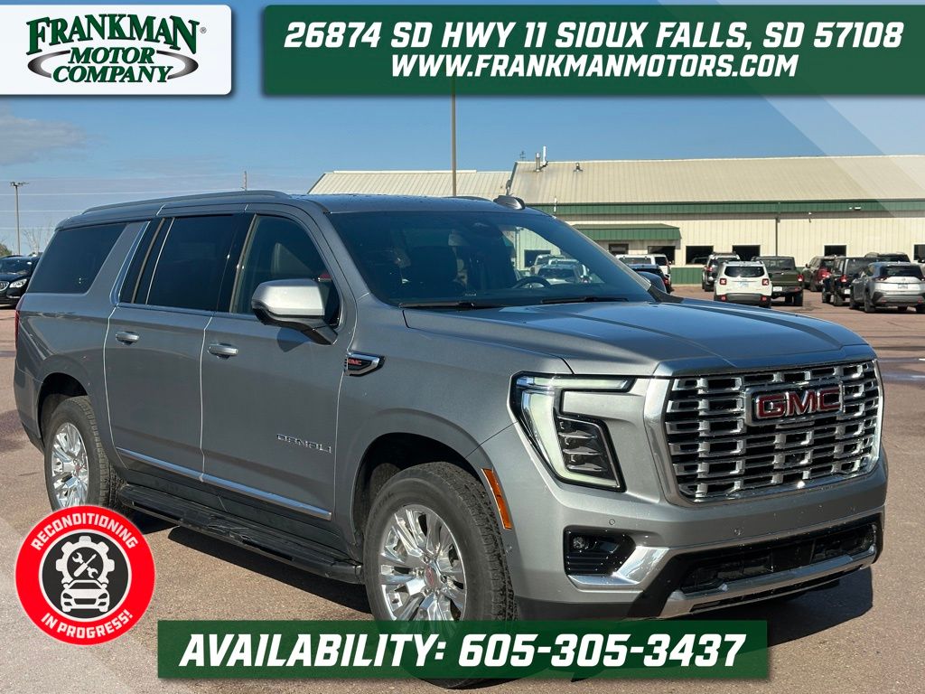 Sterling Metallic 2025 GMC Yukon XL Denali 4WD SUV / Crossover Four-Wheel Drive