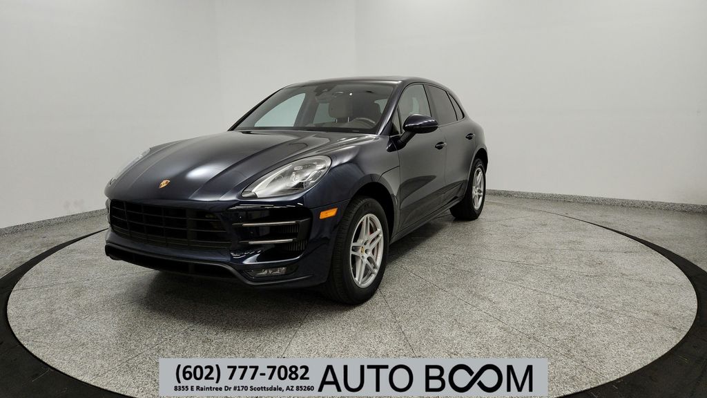 Night Blue Metallic 2017 Porsche Macan SUV / Crossover All-Wheel Drive 7-Speed Automatic