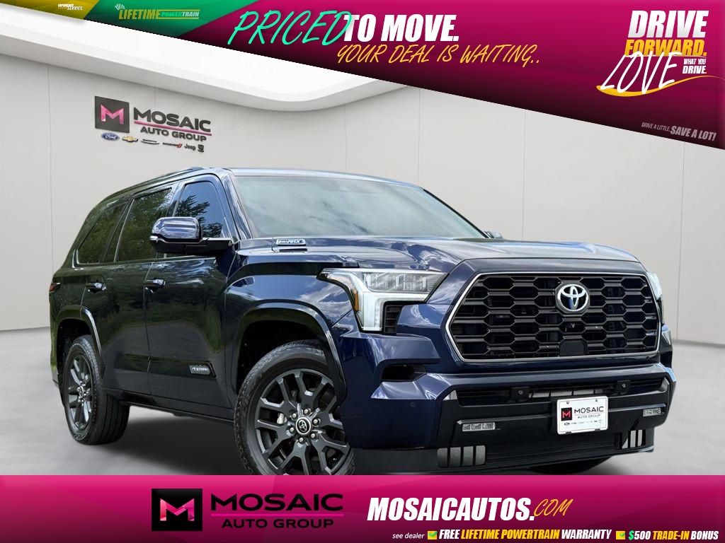 Blueprint 2023 Toyota Sequoia SUV / Crossover Four-Wheel Drive Automatic