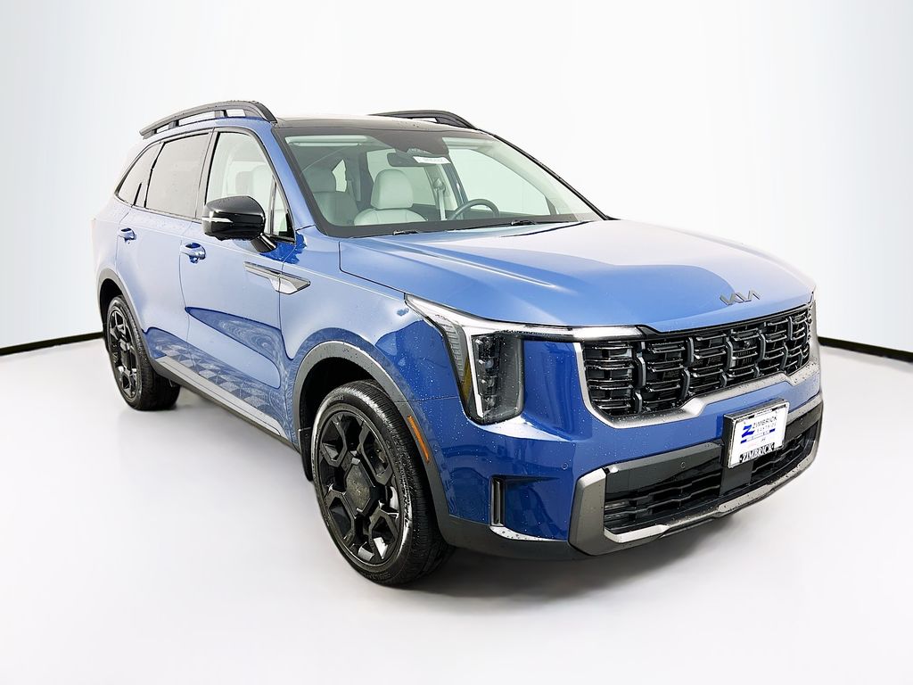 Midnight Lake Blue 2025 Kia Sorento X-Line SX AWD SUV / Crossover All-Wheel Drive 8-Speed Dual Clutch