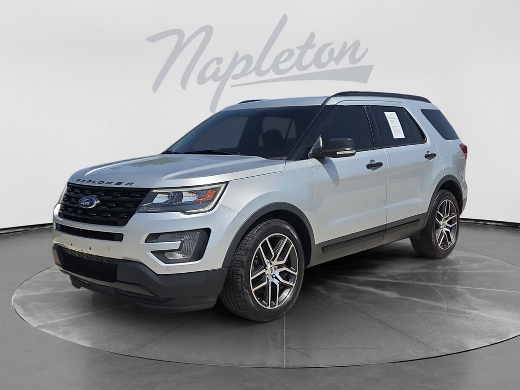Ingot Silver 2017 Ford Explorer SUV / Crossover All-Wheel Drive 6-Speed Automatic
