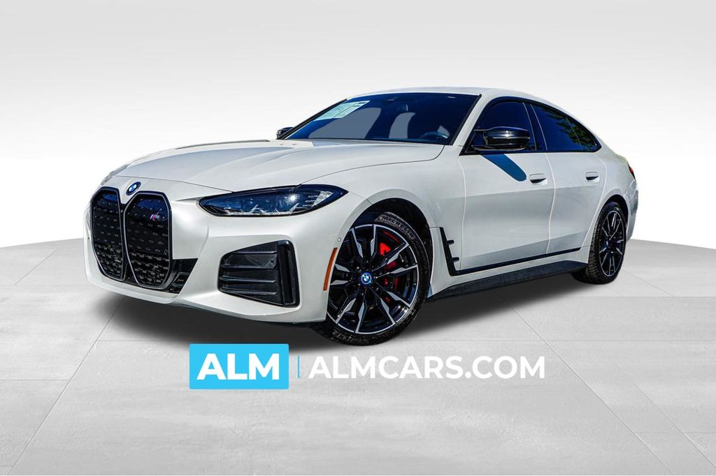 Mineral White Metallic 2024 BMW i4 Sedan All-Wheel Drive Automatic