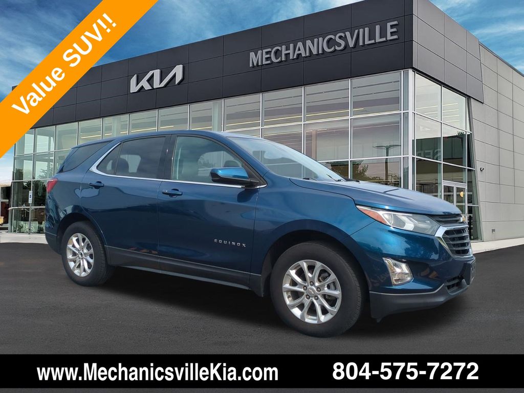 Pacific Blue Metallic 2020 Chevrolet Equinox SUV / Crossover Four-Wheel Drive 6-Speed Automatic Overdrive