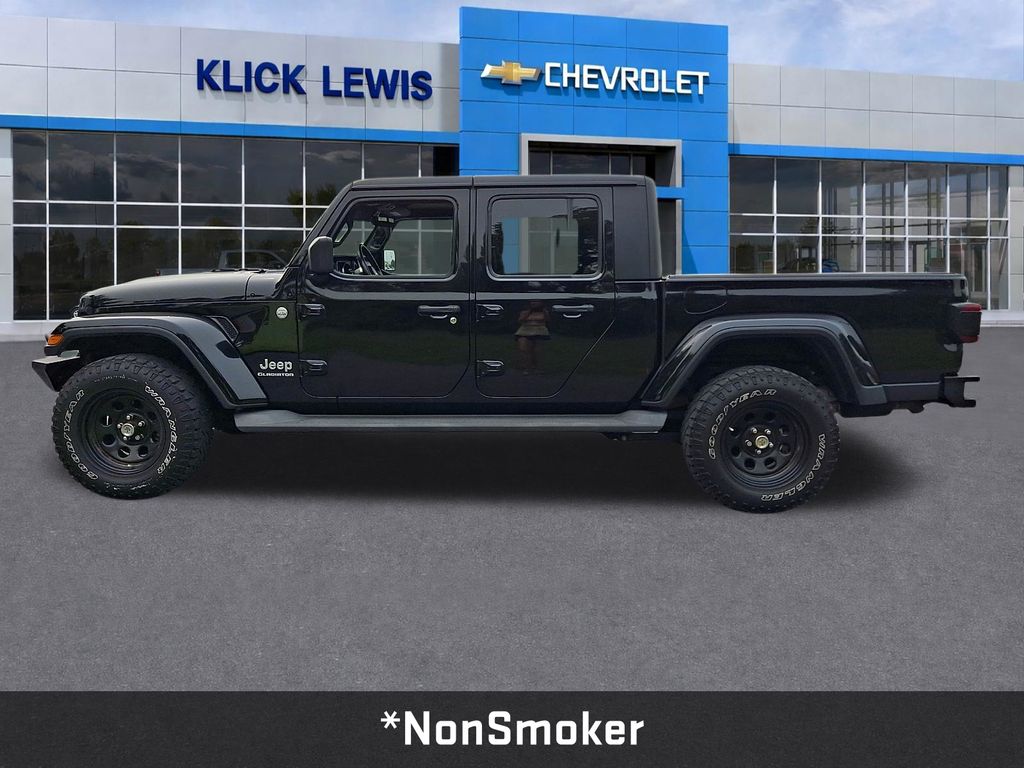 2020 Jeep Gladiator Overland Black at Klick Lewis Buick Chevrolet