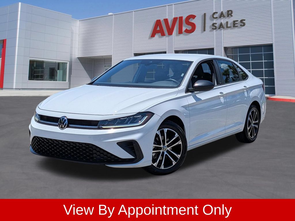White 2025 Volkswagen Jetta Sedan Front-Wheel Drive 8-Speed Automatic