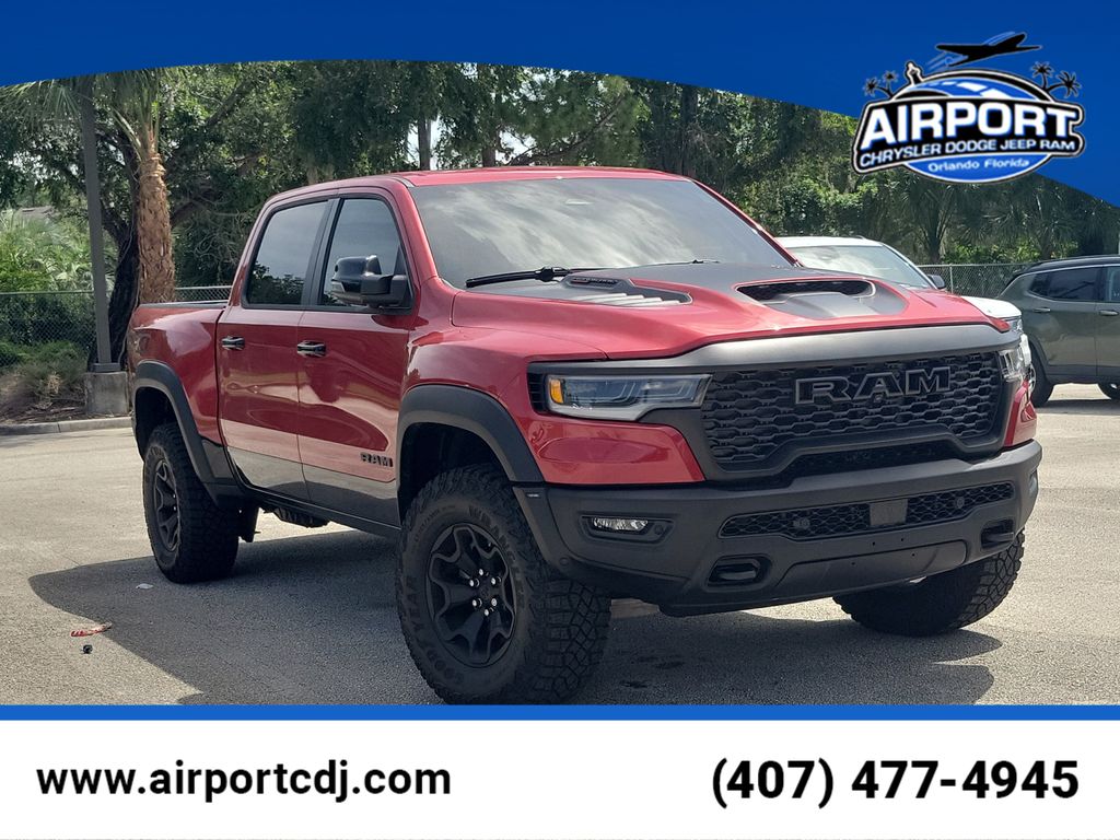 Molten Red Pearlcoat 2026 RAM 1500 Pickup Truck All-Wheel Drive 8-Speed Automatic