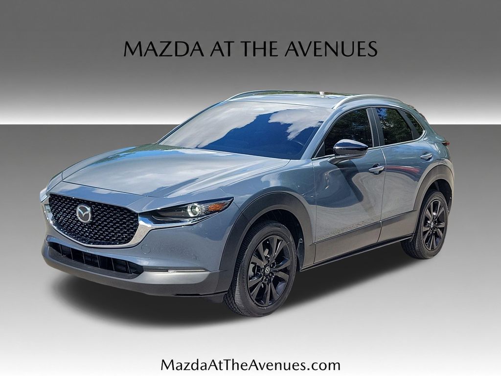 Gray Metallic 2024 Mazda CX-30 SUV / Crossover All-Wheel Drive 6-Speed Automatic