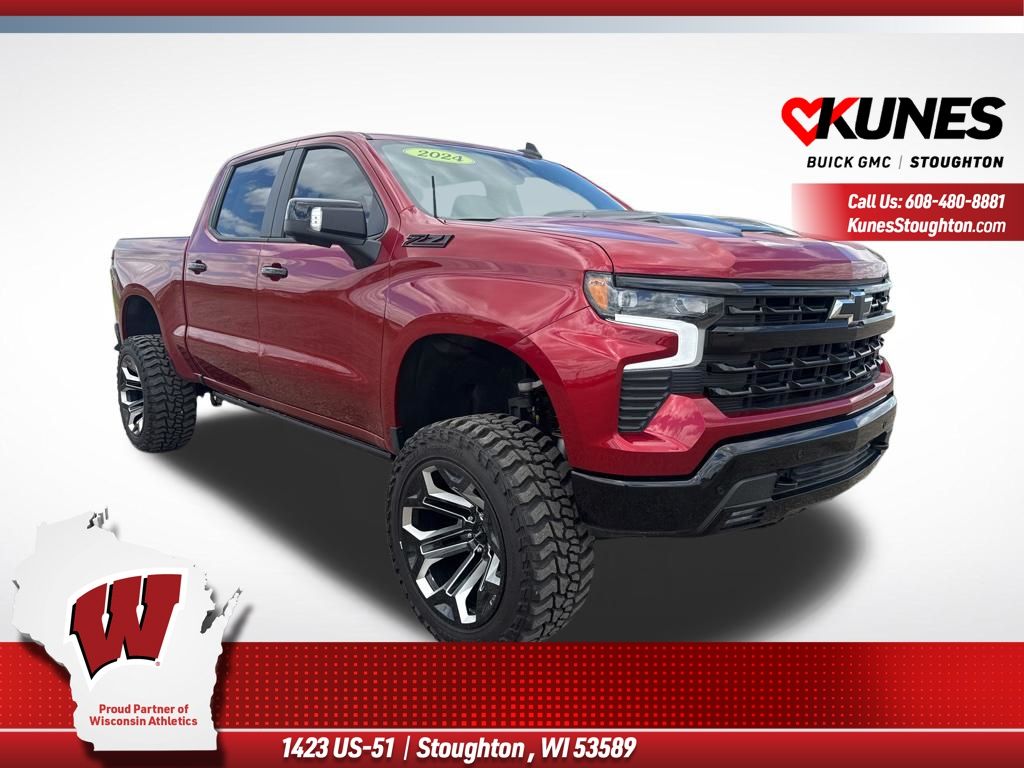Radiant Red Tintcoat 2024 Chevrolet Silverado 1500 Pickup Truck Four-Wheel Drive Automatic