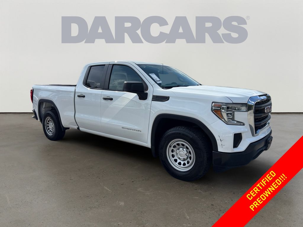 Summit White 2019 GMC Sierra 1500 Pickup Truck 4X2 6-Speed Automatic
