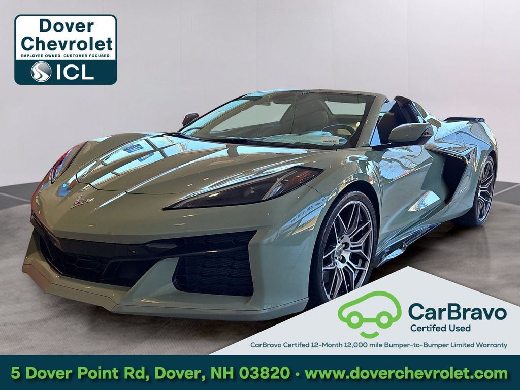 Green 2024 Chevrolet Corvette Convertible Rear-Wheel Drive 8-Speed Dual Clutch