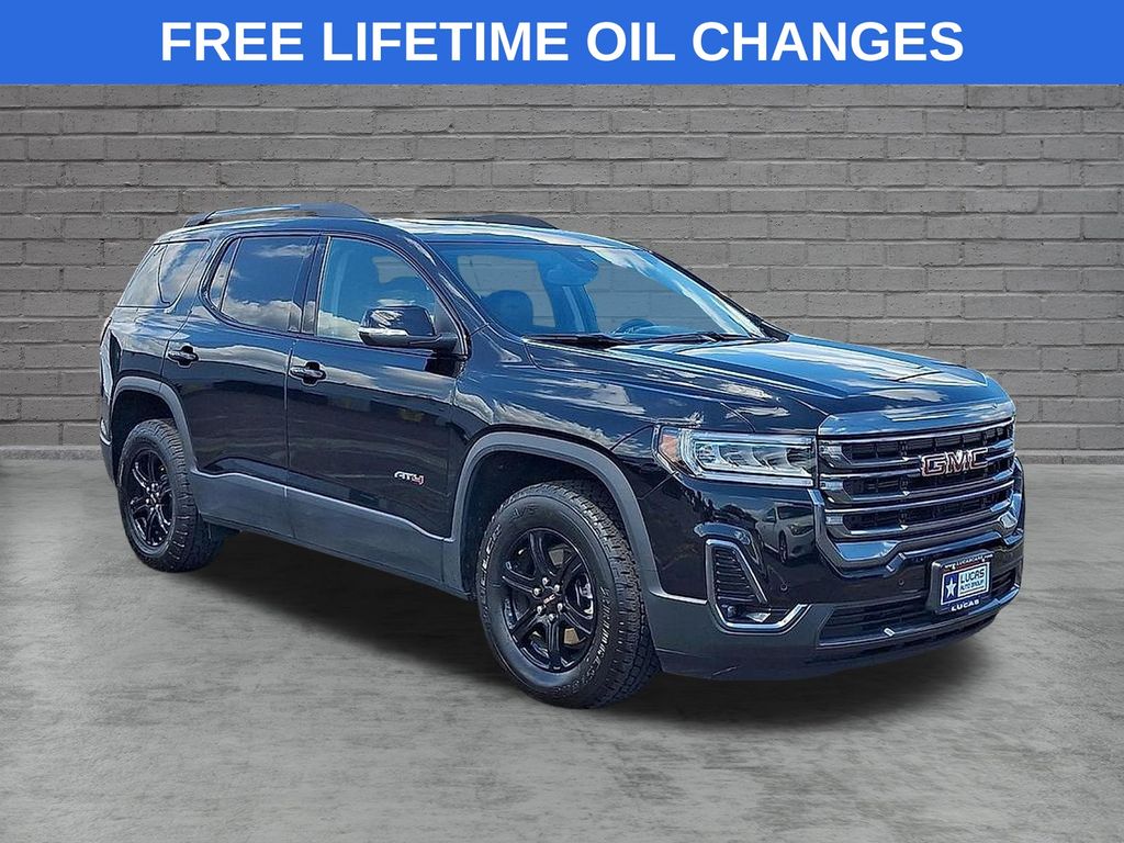 Black (Ebony Twilight Metallic) 2023 GMC Acadia SUV / Crossover Four-Wheel Drive 9-Speed Automatic
